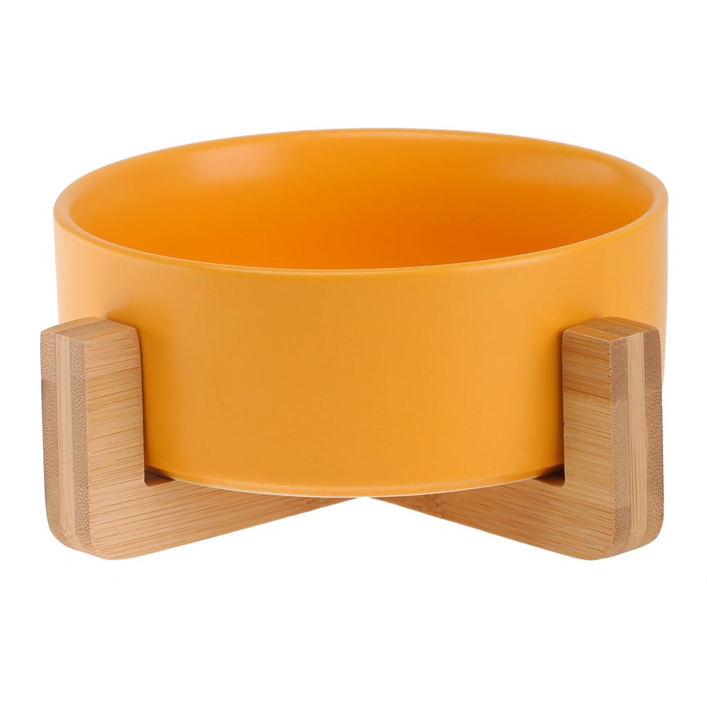 Cat Bowl Double Ceramic
