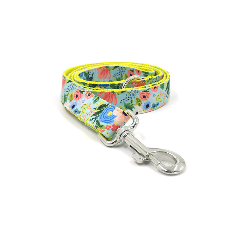 Dog leash and collar set