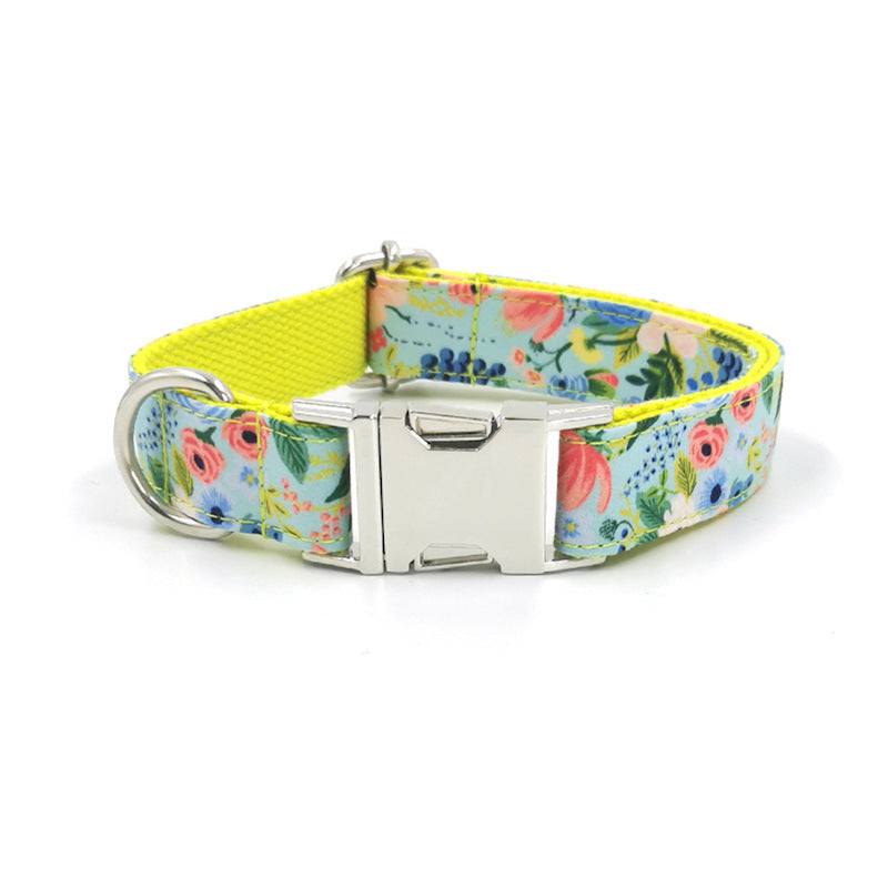 Dog leash and collar set